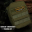 GRULLIN MOLLE IFAK Trauma Kit,Tactical First Aid Kit,Emergency EMT MedKit for Car Travel Adventure Kayak Camp Hunt,Tourniquet Bandage Bleed Control Kit