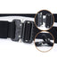 GRULLIN Tactical Nylon Belt | Quick Release Military Style Riggers Web Waist Belt  Heavy Duty Metal Buckle