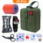 TOUROAM Tactical Emergency First Aid Kit | MOLLE Admin Pouch  EMT Survival Trauma Kit