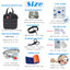 TOUROAM Tactical Emergency First Aid Kit | MOLLE Admin Pouch  EMT Survival Trauma Kit