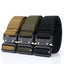 GRULLIN Tactical Nylon Belt | Quick Release Military Style Riggers Web Waist Belt  Heavy Duty Metal Buckle