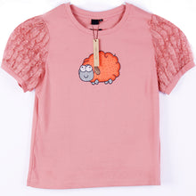 GRULLIN 2023 Women's Swiss Dot Shirts Chiffon V Neck Short Sleeve Flowy Tops Blouse