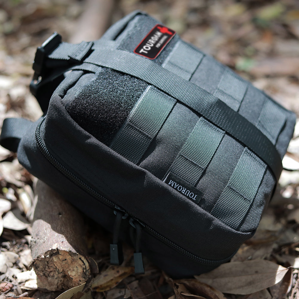 TOUROAM Tactical MOLLE IFAK Pouch Rip-Away EMT First Aid Kit Survival Gear Bag