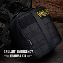 GRULLIN IFAK Trauma First Aid Kit, Tactical Molle Military Emergency Set